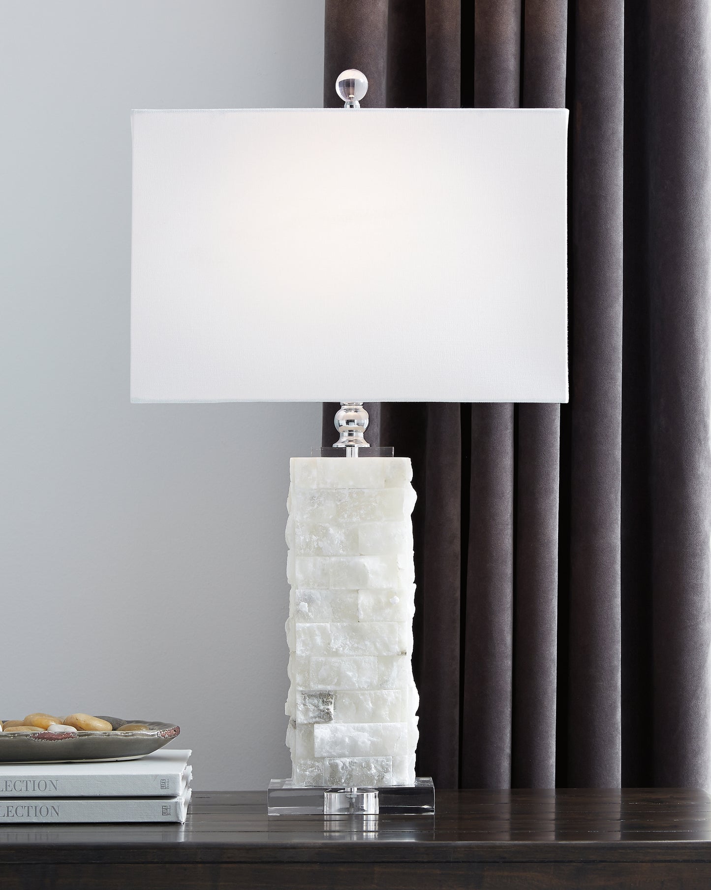 Cape Furniture Outlet - Ashley Furniture - Malise Lighting - Table Lamp (Set of 2) / White - L429014X2