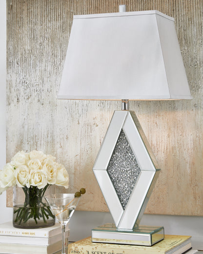 Cape Furniture Outlet - Ashley Furniture - Prunella Lighting - Table Lamp (Set of 2) / Silver Finish - L429034X2