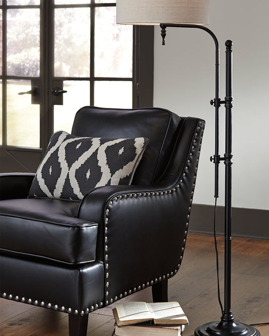 Cape Furniture Outlet - Ashley Furniture - Anemoon Lighting - Metal Floor Lamp (1/CN) / Black - L734251