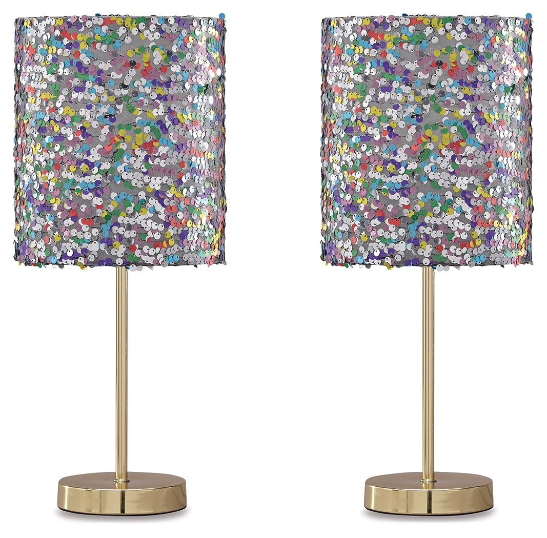 Cape Furniture Outlet - Ashley Furniture - Maddy Lighting - Table Lamp (Set of 2) / Multi - L857724X2