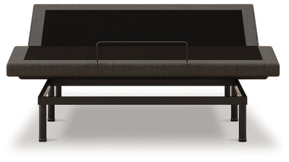 Cape Furniture Outlet - Ashley Furniture - Head/Foot Model - Better Queen Adjustable Base - Queen Adjustable Base / Charcoal Gray - M5X432