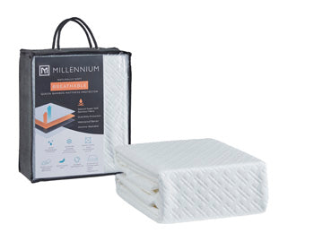 Cape Furniture Outlet - Ashley Furniture - Basic Protector Queen Mattress Protector (Set of 4) - QN Mattress Protector(4/CS) - M30803