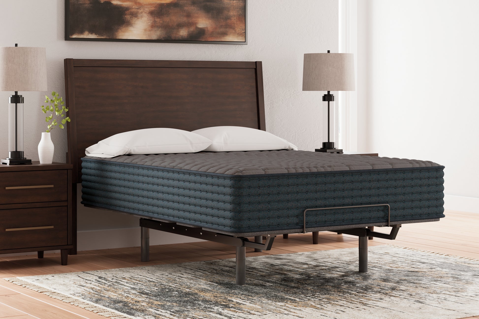 Cape Furniture Outlet - Ashley Furniture - Gray 1200 Hybrid Mattresses - King / Gray - M43841