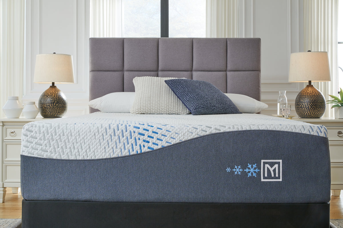 Cape Furniture Outlet - Ashley Furniture - Millennium Cushion Firm Gel Memory Foam Hybrid Mattresses - California King / White - M50751