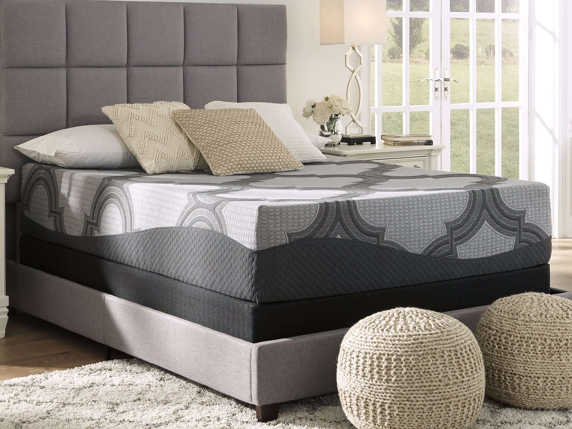 Cape Furniture Outlet - Ashley Furniture - 1100 Series Mattresses - Full / Gray - M52621