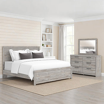 Cape Furniture Outlet - Ashley Furniture - Broachmyn Bedroom - Bedroom Mirror / Gray - PCB1120-36