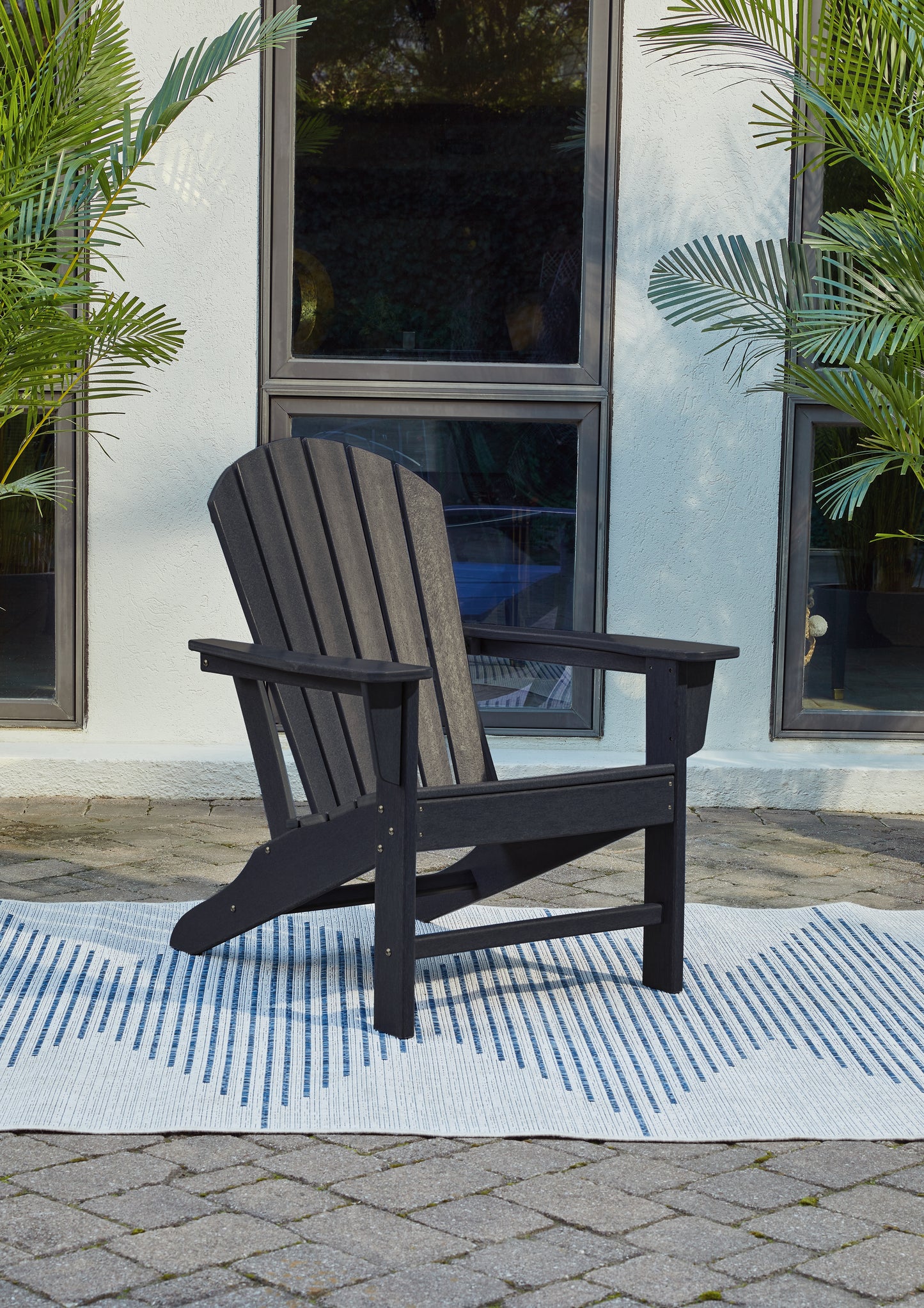Cape Furniture Outlet - Ashley Furniture - Sundown Treasure Outdoor - Adirondack Chair / Black - P008-898