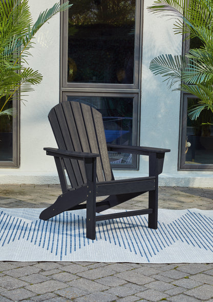 Cape Furniture Outlet - Ashley Furniture - Sundown Treasure Outdoor - Adirondack Chair / Black - P008-898
