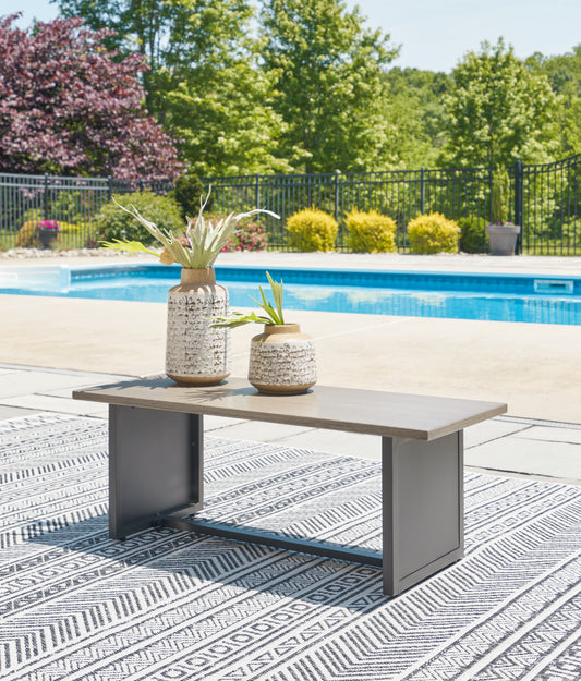 Cape Furniture Outlet - Ashley Furniture - Bree Zee Outdoor - 5-Piece Outdoor Modular Seating / Brown - P160P10