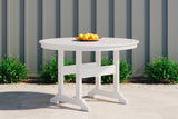 Round Dining Table w/UMB OPT