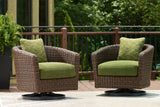 Swivel Lounge w/ Cushion