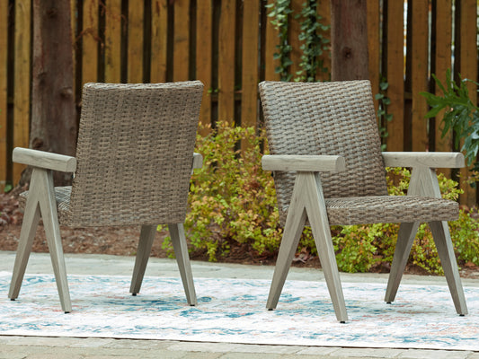 Cape Furniture Outlet - Ashley Furniture - Cliff Trails Outdoor - Rocking Lounge Chair / Beige - PCP690-821