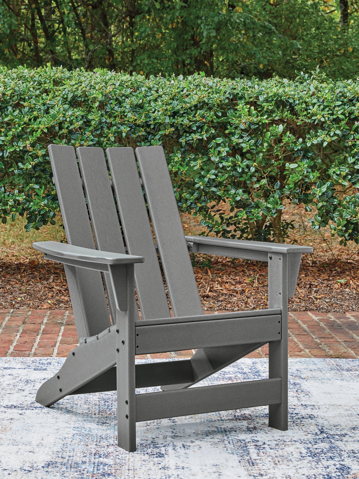 Cape Furniture Outlet - Ashley Furniture - Cove Beach Outdoor - Adirondack Chair / Gray - PCP803-898