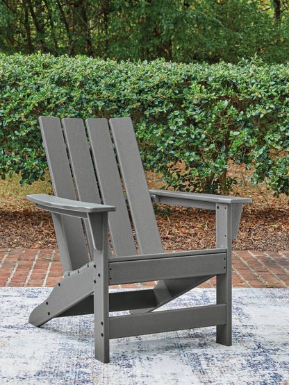 Cape Furniture Outlet - Ashley Furniture - Cove Beach Outdoor - Adirondack Chair / Gray - PCP803-898
