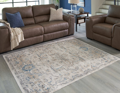 Cape Furniture Outlet - Ashley Furniture - Barkham Rug - 5'3" x 7' Washable Rug / Multi - R405552