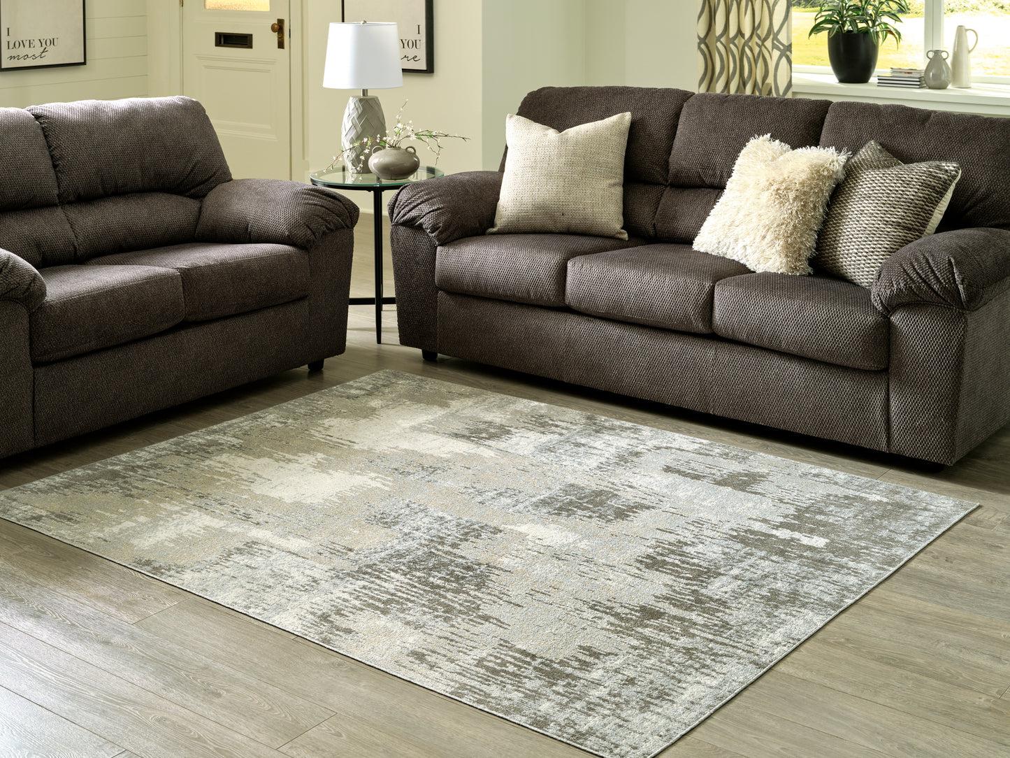 Cape Furniture Outlet - Ashley Furniture - Arriston Rug - 7'10" x 10' Washable Rug / Multi - R405561