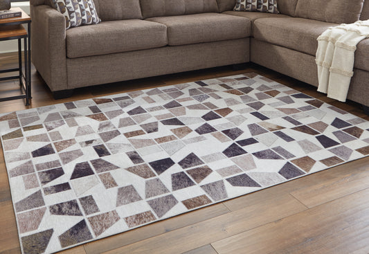 Cape Furniture Outlet - Ashley Furniture - Jettner Rug - 5' x 7' Rug / Multi - R405782
