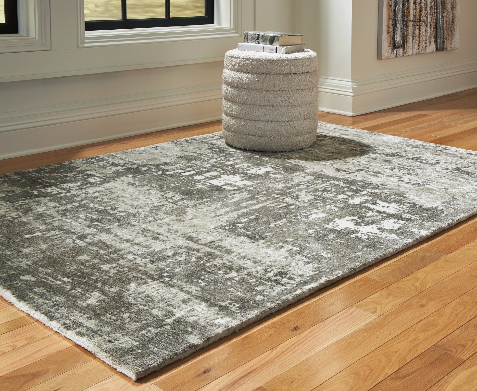 Cape Furniture Outlet - Ashley Furniture - Valmontic Rug - 8' x 10' Rug / Gray - R406921