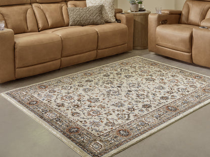 Cape Furniture Outlet - Ashley Furniture - Beritham Rug - Large Rug / Blue/Brown/Beige - R407261