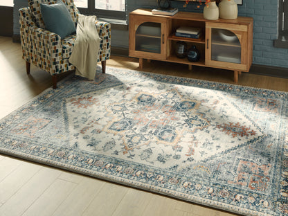 Cape Furniture Outlet - Ashley Furniture - Wallney Rug - 5' x 7' Area Rug / Multi - R407492