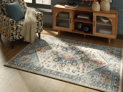 Cape Furniture Outlet - Ashley Furniture - Wallney Rug - 5' x 7' Area Rug / Multi - R407492