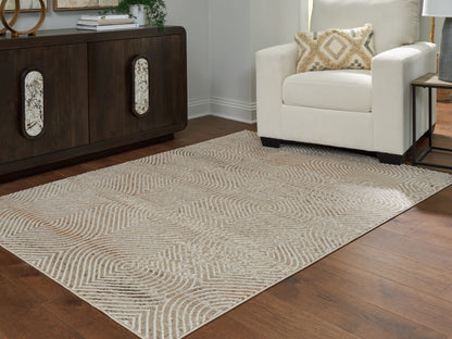 Cape Furniture Outlet - Ashley Furniture - Bachus Rug - 7'10" x 10' Area Rug / Multi - R407751