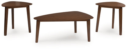 Cape Furniture Outlet - Ashley Furniture - Lyncott Table (Set of 3) - Occasional Table Set (3/CN) / Brown - T135-13