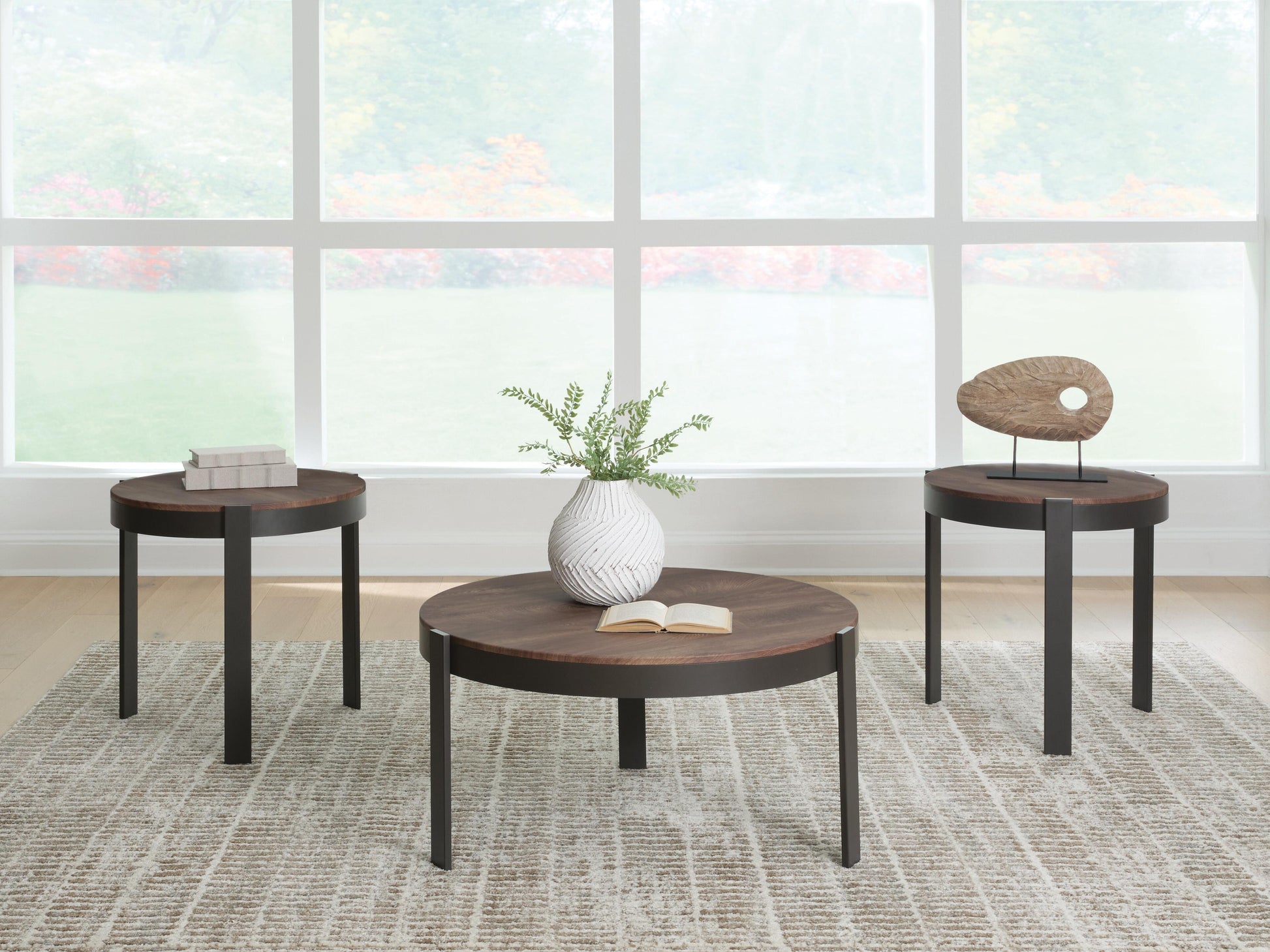 Cape Furniture Outlet - Ashley Furniture - Horizon Hills Table (Set of 3) - Occasional Table Set (3/CN) - T186-13