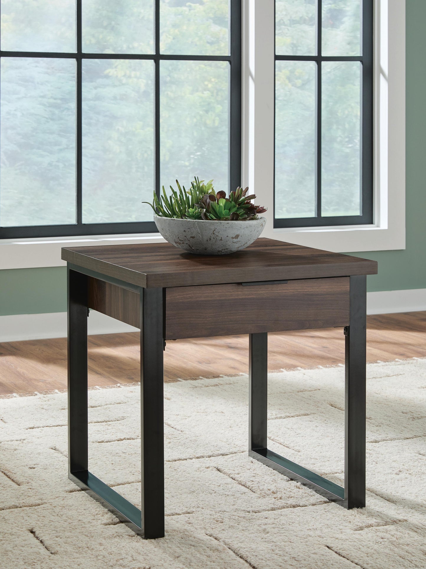 Cape Furniture Outlet - Ashley Furniture - Wickman Falls End Table - Square End Table - T318-2