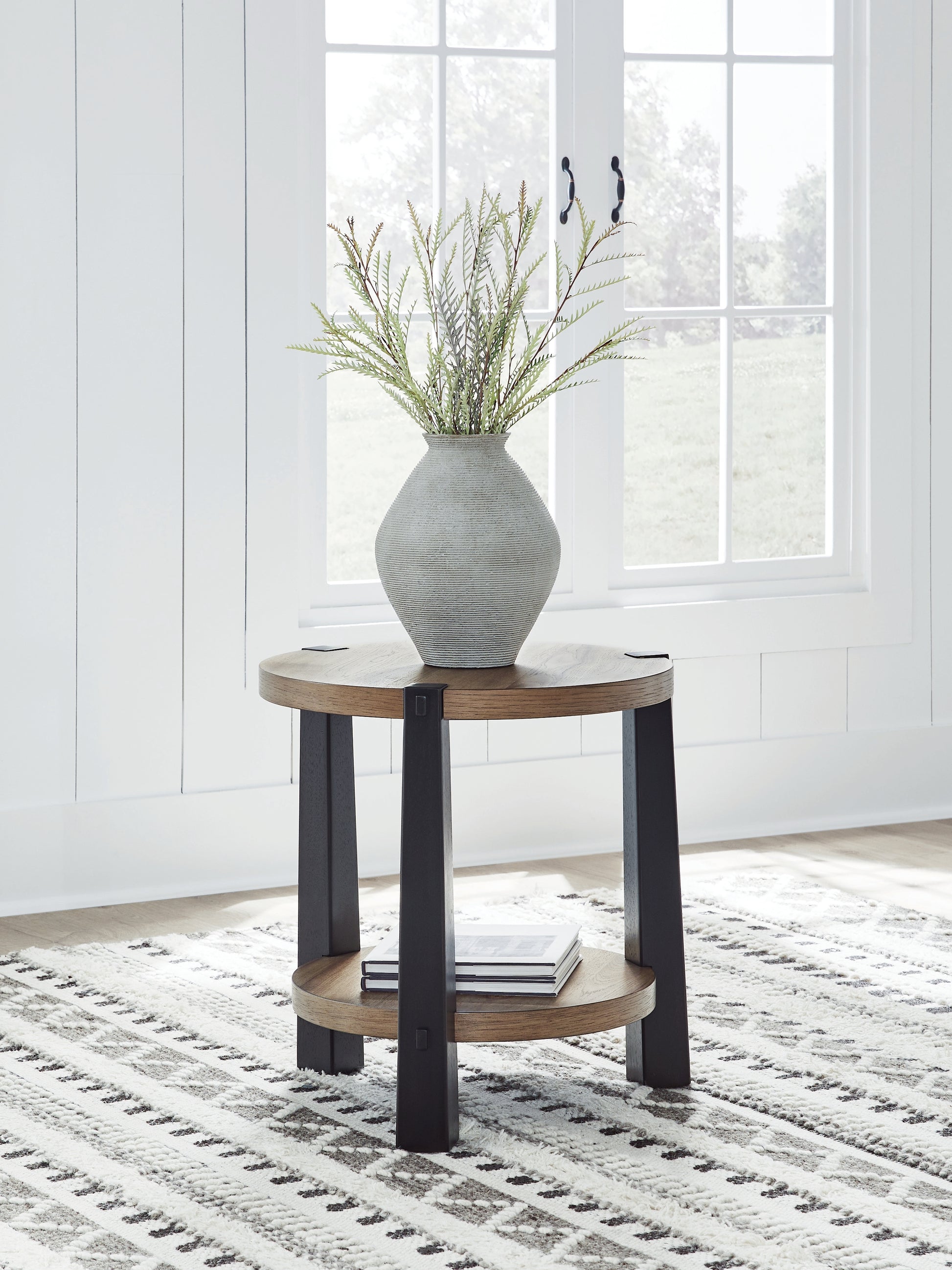 Cape Furniture Outlet - Ashley Furniture - Ridgester End Table - Round End Table - T518-6