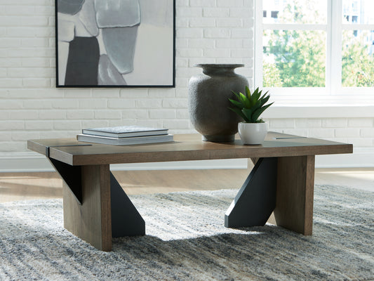 Cape Furniture Outlet - Ashley Furniture - Kandinew Coffee Table - Rectangular Cocktail Table - T554-1