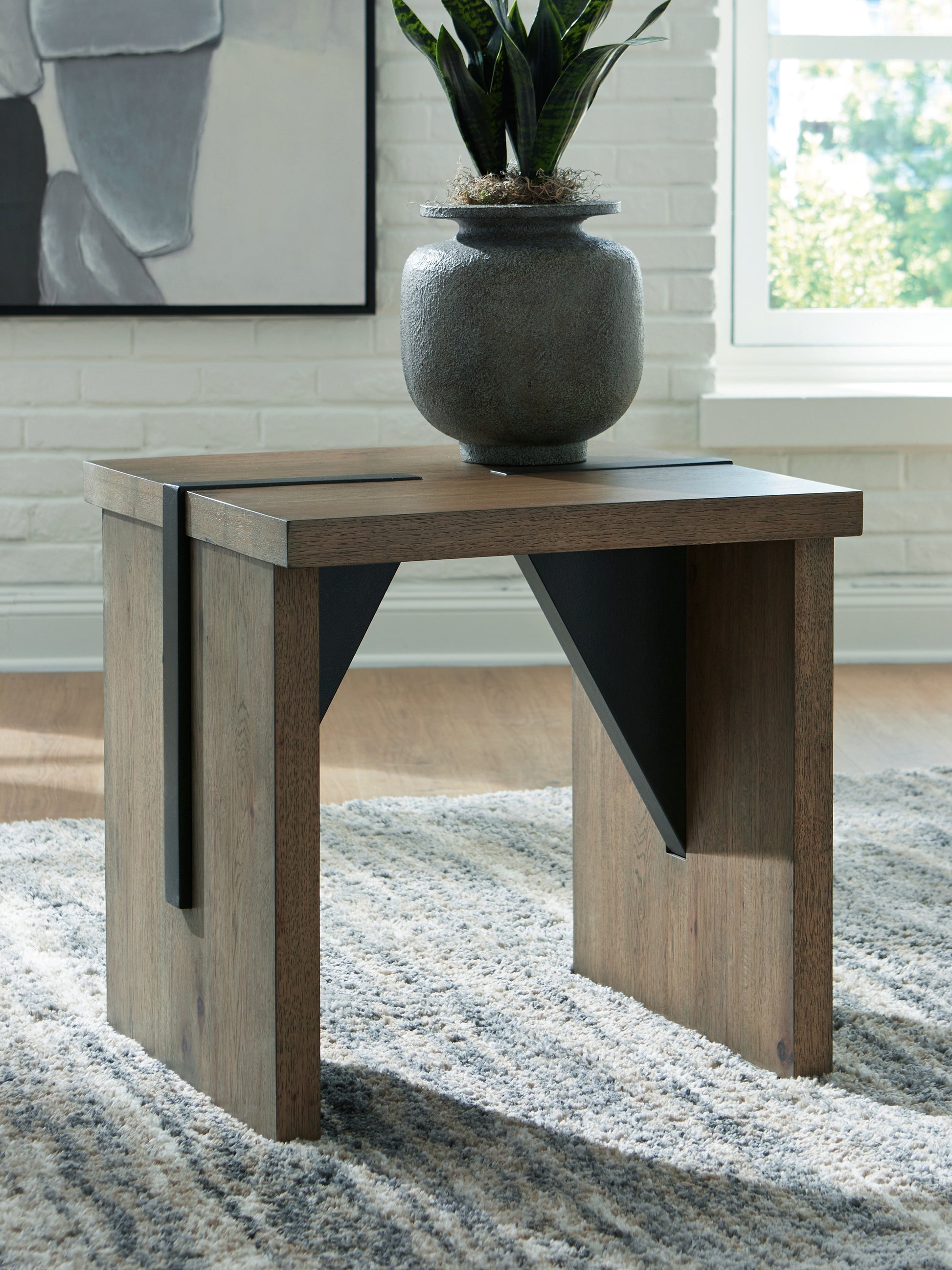 Cape Furniture Outlet - Ashley Furniture - Kandinew End Table - Square End Table - T554-2