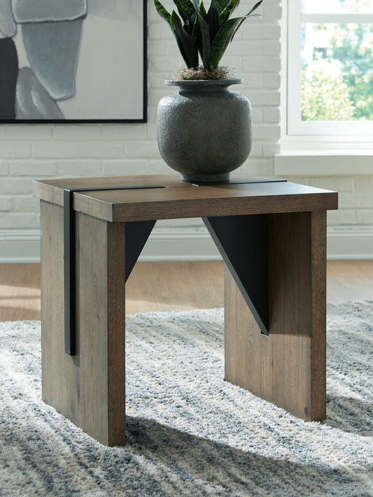 Cape Furniture Outlet - Ashley Furniture - Kandinew End Table - Square End Table - T554-2