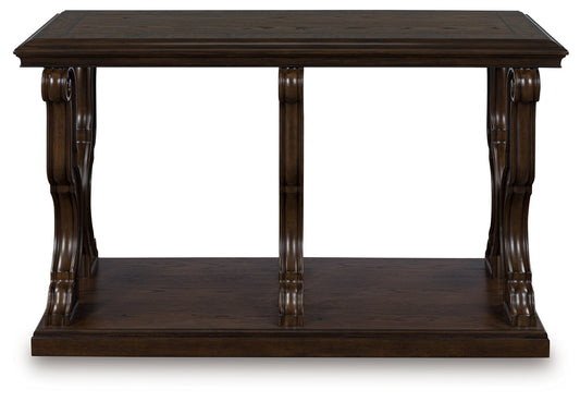 Cape Furniture Outlet - Ashley Furniture - Maylee Sofa Table - Sofa Table / Dark Brown - T647-4