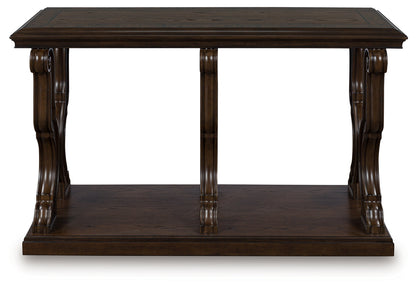 Cape Furniture Outlet - Ashley Furniture - Maylee Sofa Table - Sofa Table / Dark Brown - T647-4