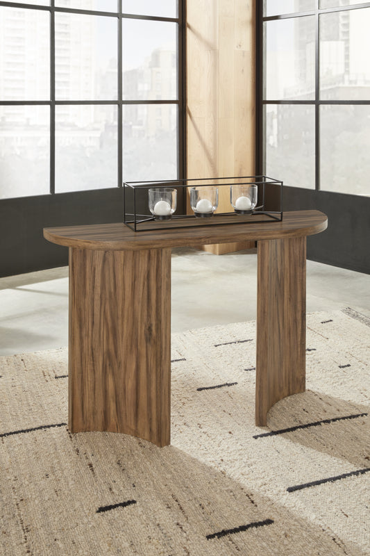 Cape Furniture Outlet - Ashley Furniture - Austanny Sofa Table - Sofa Table / Warm Brown - T683-4