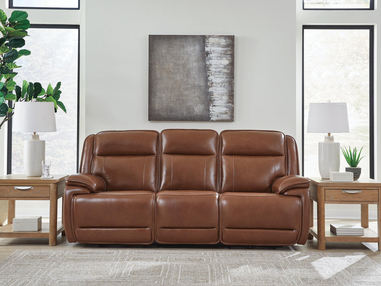 Cape Furniture Outlet - Ashley Furniture - Healy Pier Living Room - PWR REC Sofa with ADJ Headrest - U1120415