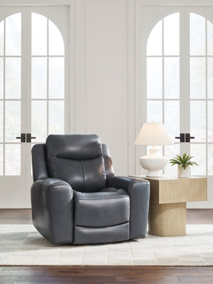 Cape Furniture Outlet - Ashley Furniture - Next Move Living Room - PWR Recliner/ADJ Headrest / Admiral - PCU1210013
