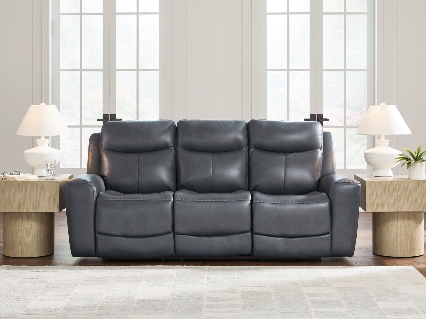 Cape Furniture Outlet - Ashley Furniture - Next Move Living Room - PWR REC Sofa with ADJ Headrest / Admiral - PCU1210015