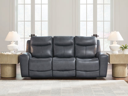 Cape Furniture Outlet - Ashley Furniture - Next Move Living Room - PWR REC Sofa with ADJ Headrest / Admiral - PCU1210015