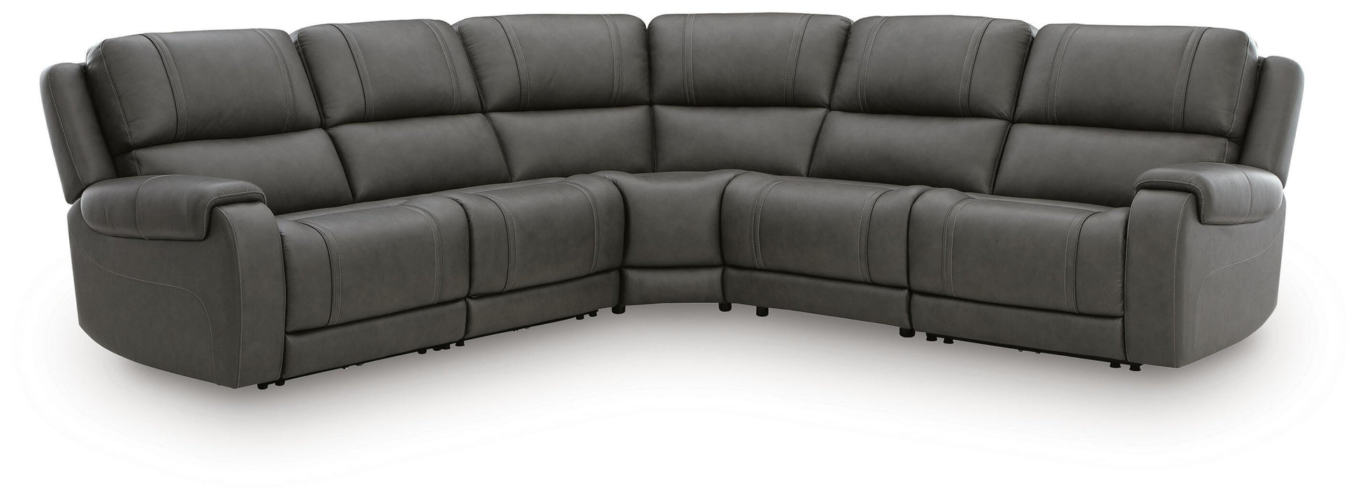 Cape Furniture Outlet - Ashley Furniture - 5Z - Pittson Sectional - 5-Piece Power Reclining Sectional - PCU12600S9