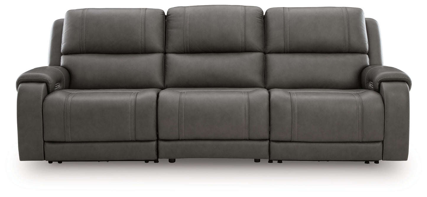 Cape Furniture Outlet - Ashley Furniture - 5Z - Pittson Sectional - 3-Piece Power Sectional Reclining Sofa / Anchor - PCU12600S3