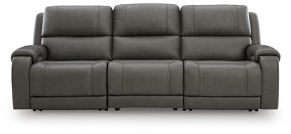 Cape Furniture Outlet - Ashley Furniture - 5Z - Pittson Sectional - 3-Piece Power Sectional Reclining Sofa / Anchor - PCU12600S3