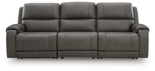 Cape Furniture Outlet - Ashley Furniture - 5Z - Pittson Sectional - 3-Piece Power Sectional Reclining Sofa / Anchor - PCU12600S3