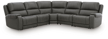 Cape Furniture Outlet - Ashley Furniture - 5Z - Pittson Sectional - 5-Piece Power Reclining Sectional - PCU12600S6