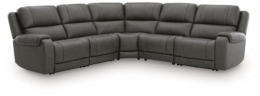 Cape Furniture Outlet - Ashley Furniture - 5Z - Pittson Sectional - 5-Piece Power Reclining Sectional - PCU12600S6