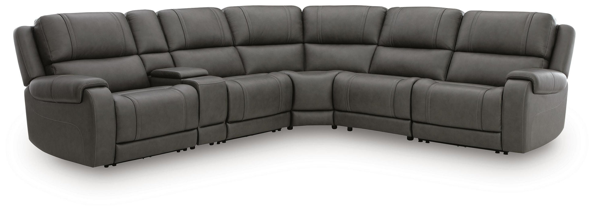 Cape Furniture Outlet - Ashley Furniture - 5Z - Pittson Sectional - 6-Piece Power Reclining Sectional - PCU12600S8