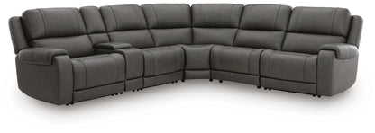 Cape Furniture Outlet - Ashley Furniture - 5Z - Pittson Sectional - 6-Piece Power Reclining Sectional - PCU12600S8