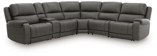 Cape Furniture Outlet - Ashley Furniture - 5Z - Pittson Sectional - 6-Piece Power Reclining Sectional - PCU12600S12
