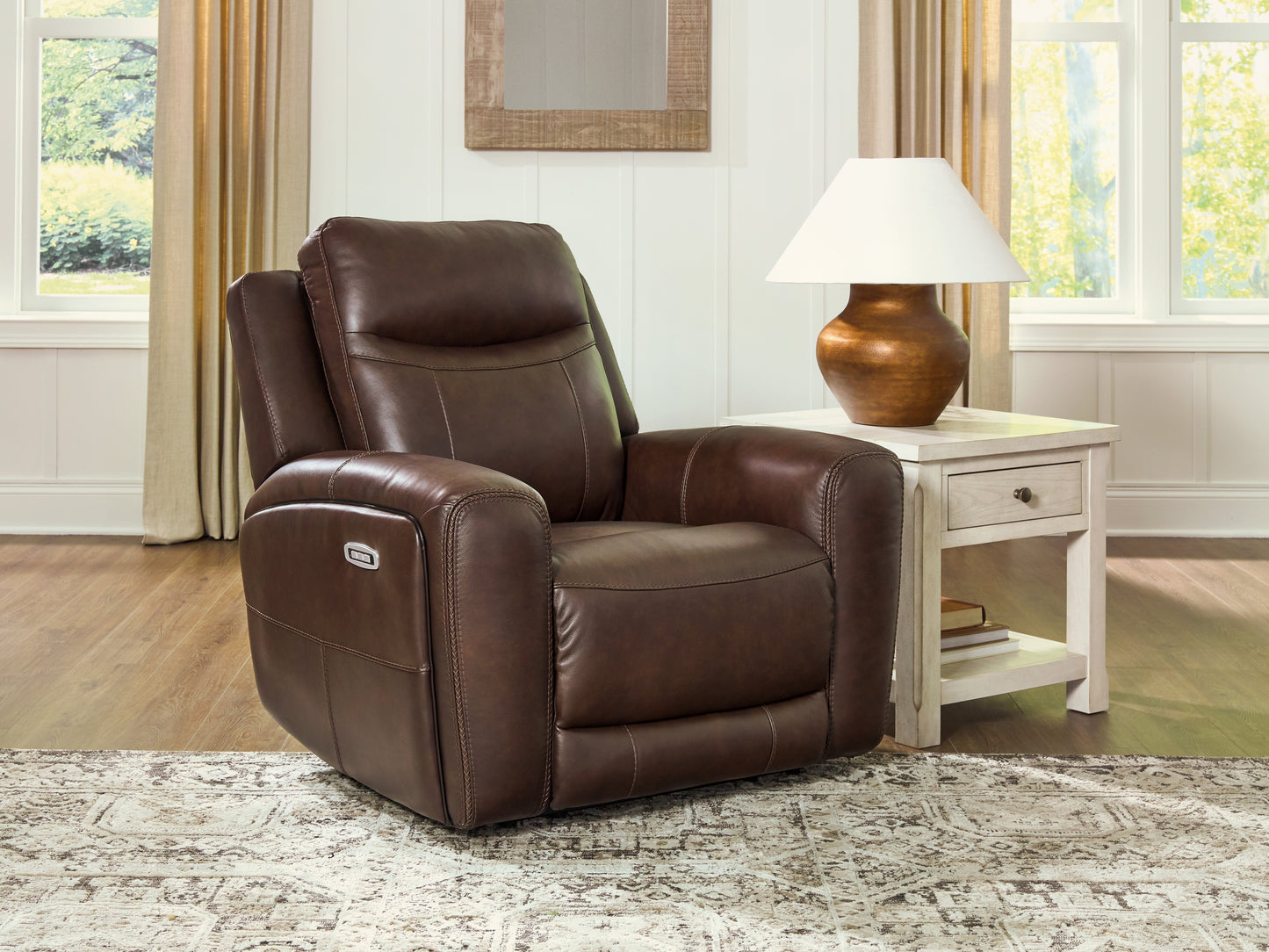 Cape Furniture Outlet - Ashley Furniture - Gravier Living Room - PWR Recliner/ADJ Headrest / Cordova - U1330113